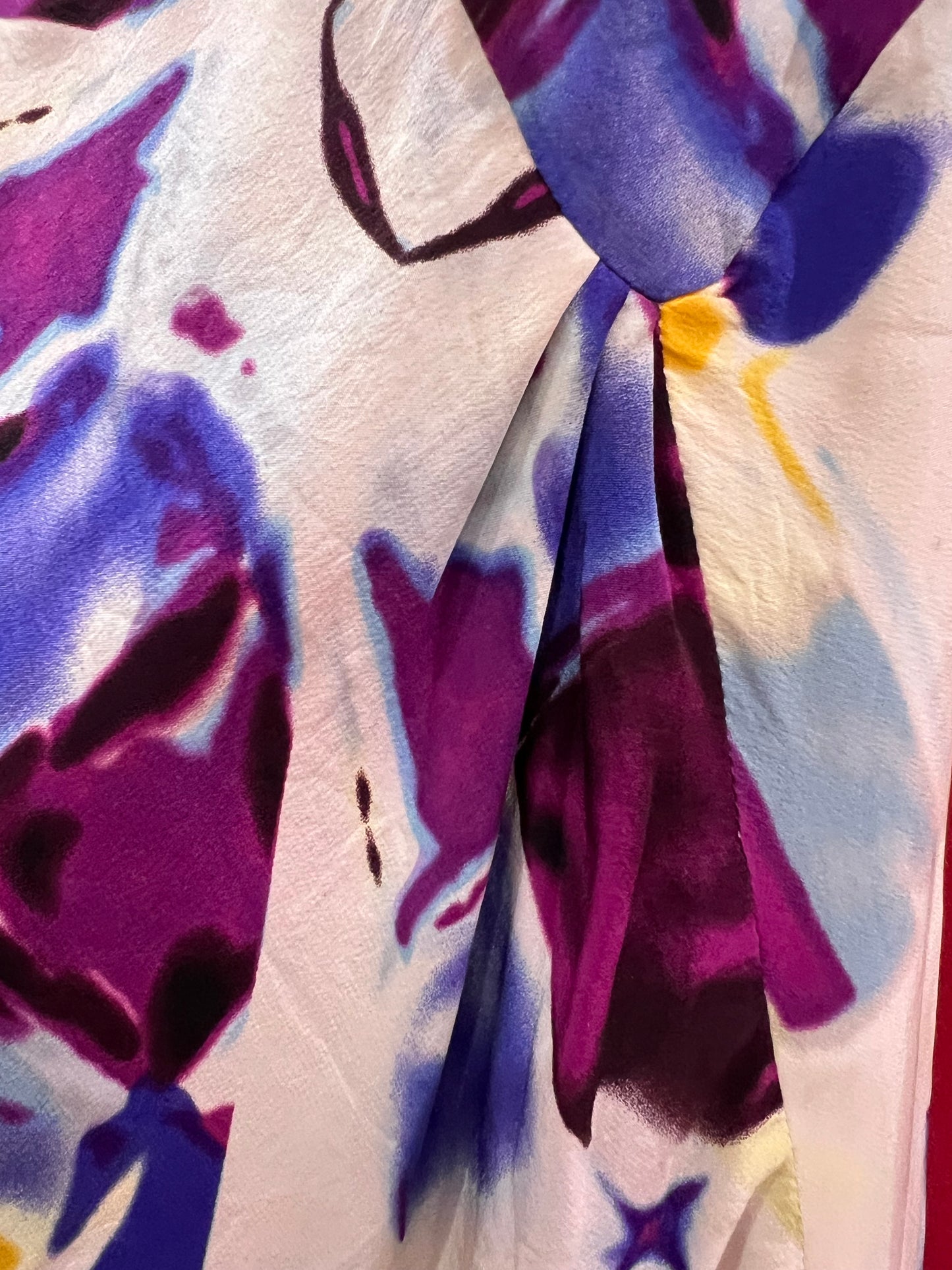 MUGLER rare Y2K silk dress in size Small