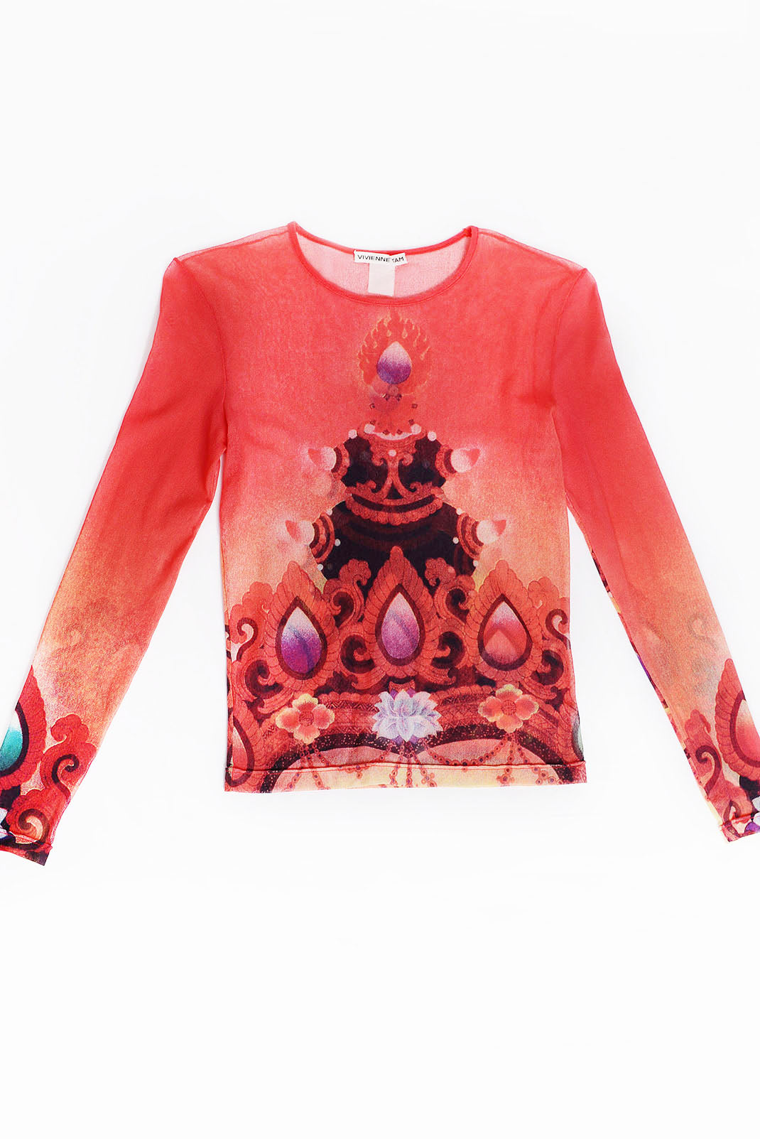 VIVIENNE TAM mesh top 90's RARE