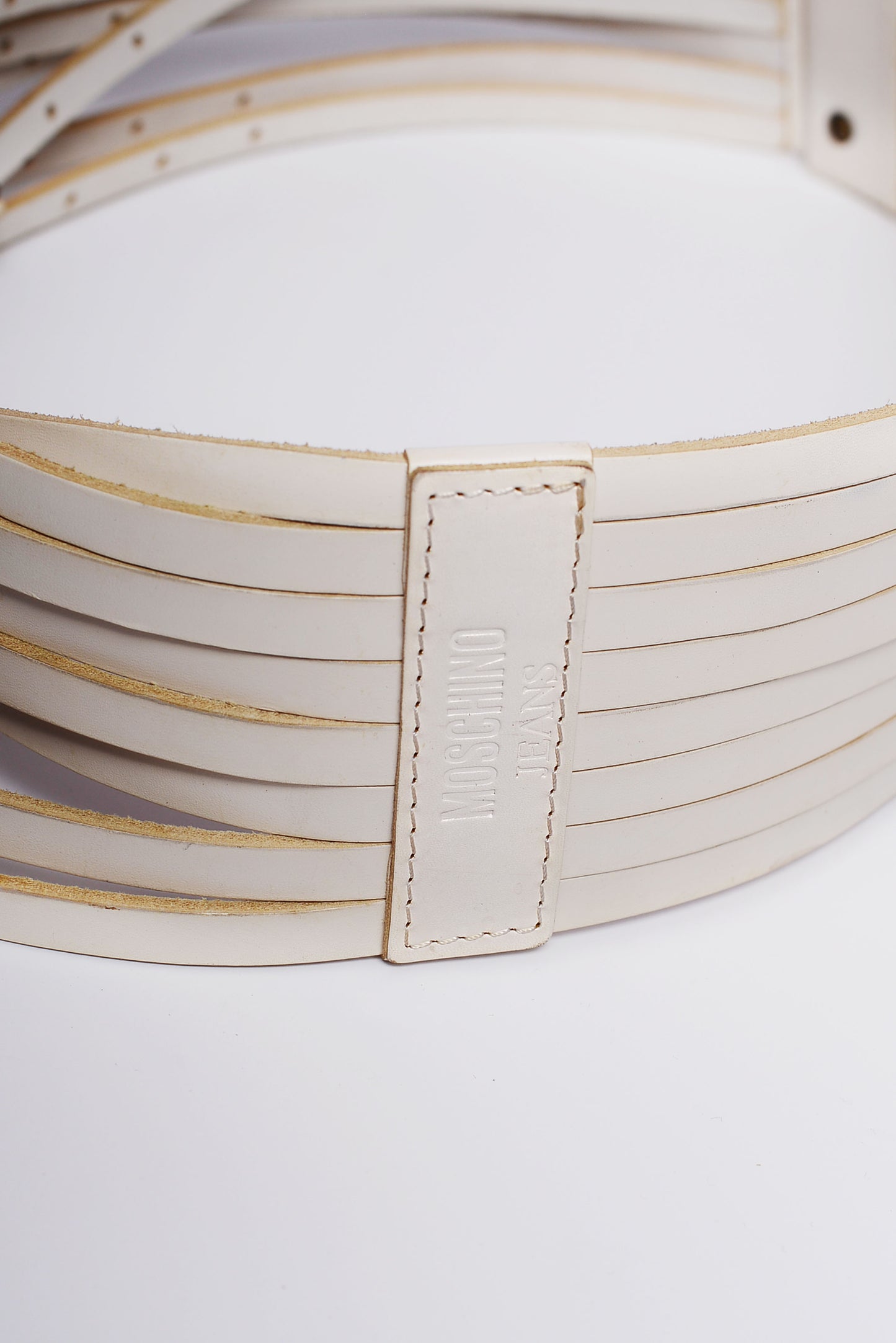 MOSCHINO JEANS multi buckle