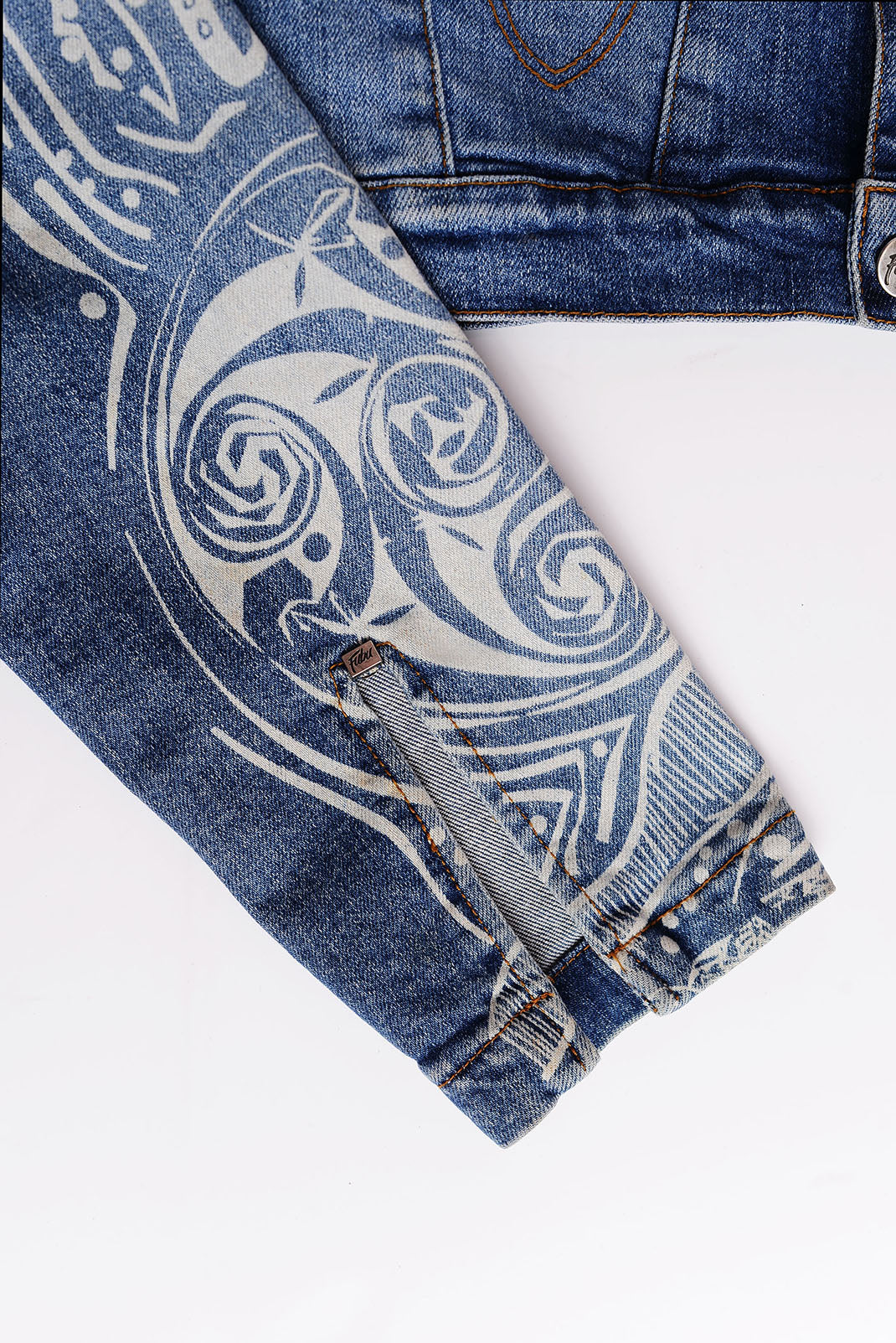 FUBU rare cropped denim jacket