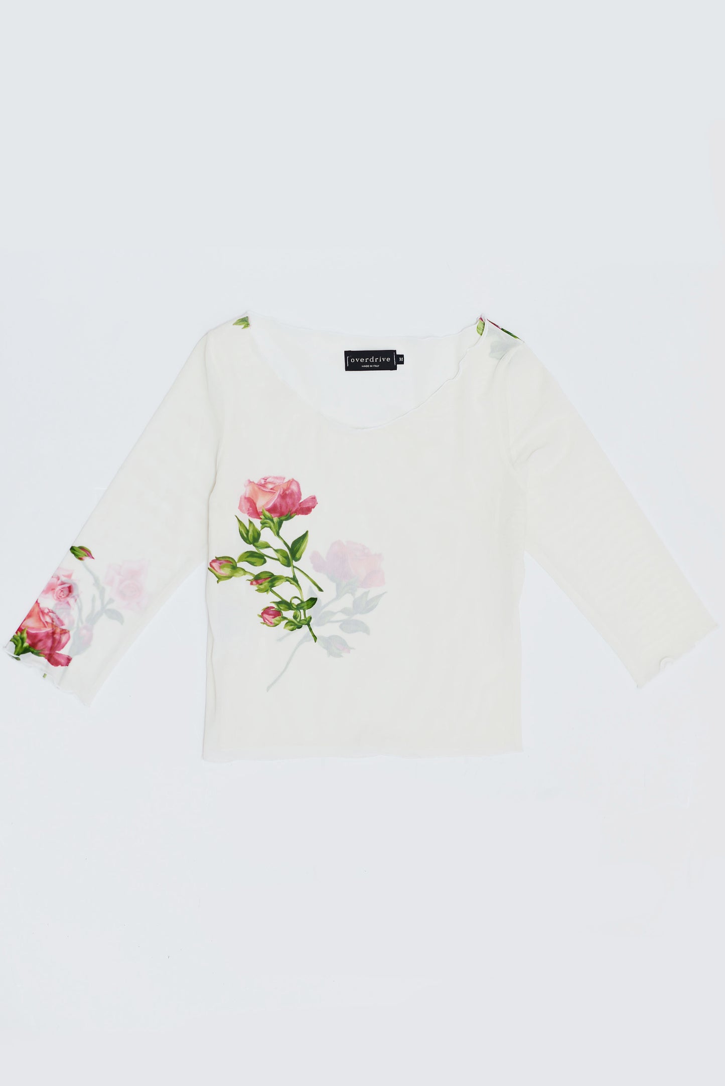 The rose sheer top