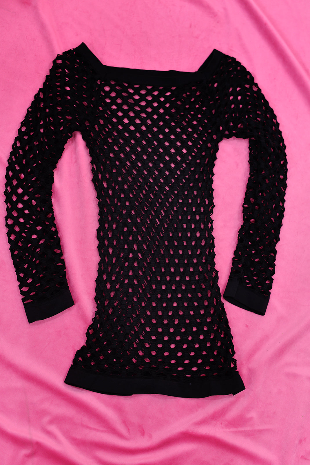 Smoking hot mesh dress