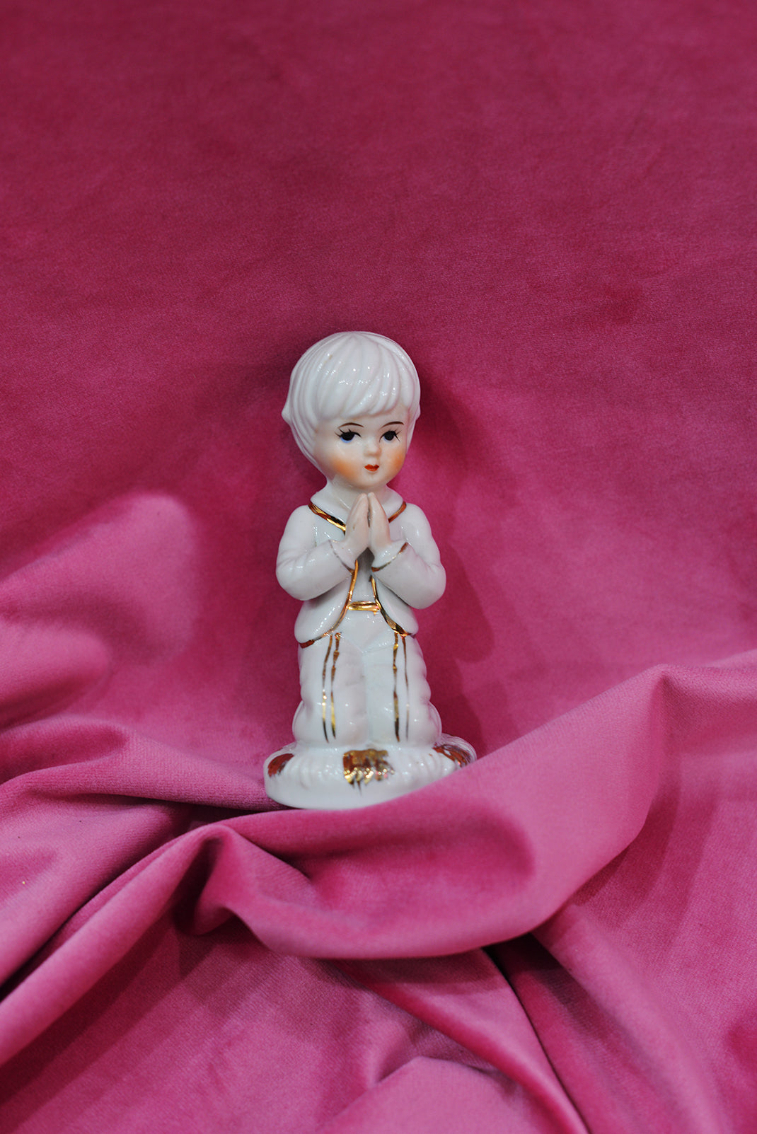 Praying boy