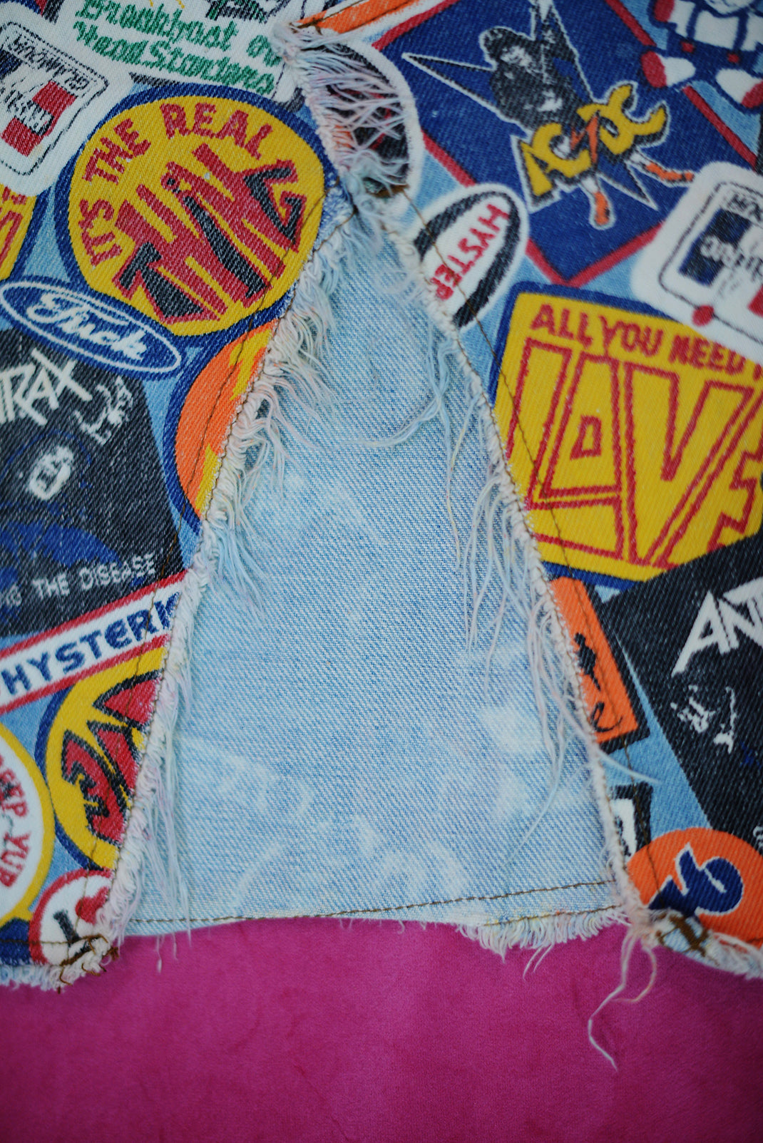 HYSTERIC GLAMOUR RARE AF printed skirt