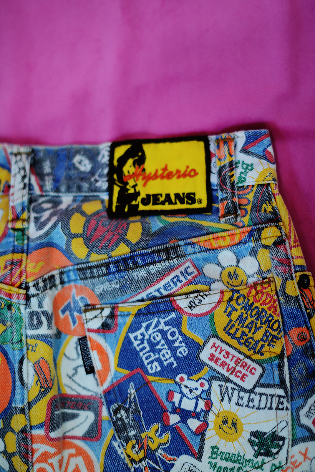 HYSTERIC GLAMOUR RARE AF printed skirt