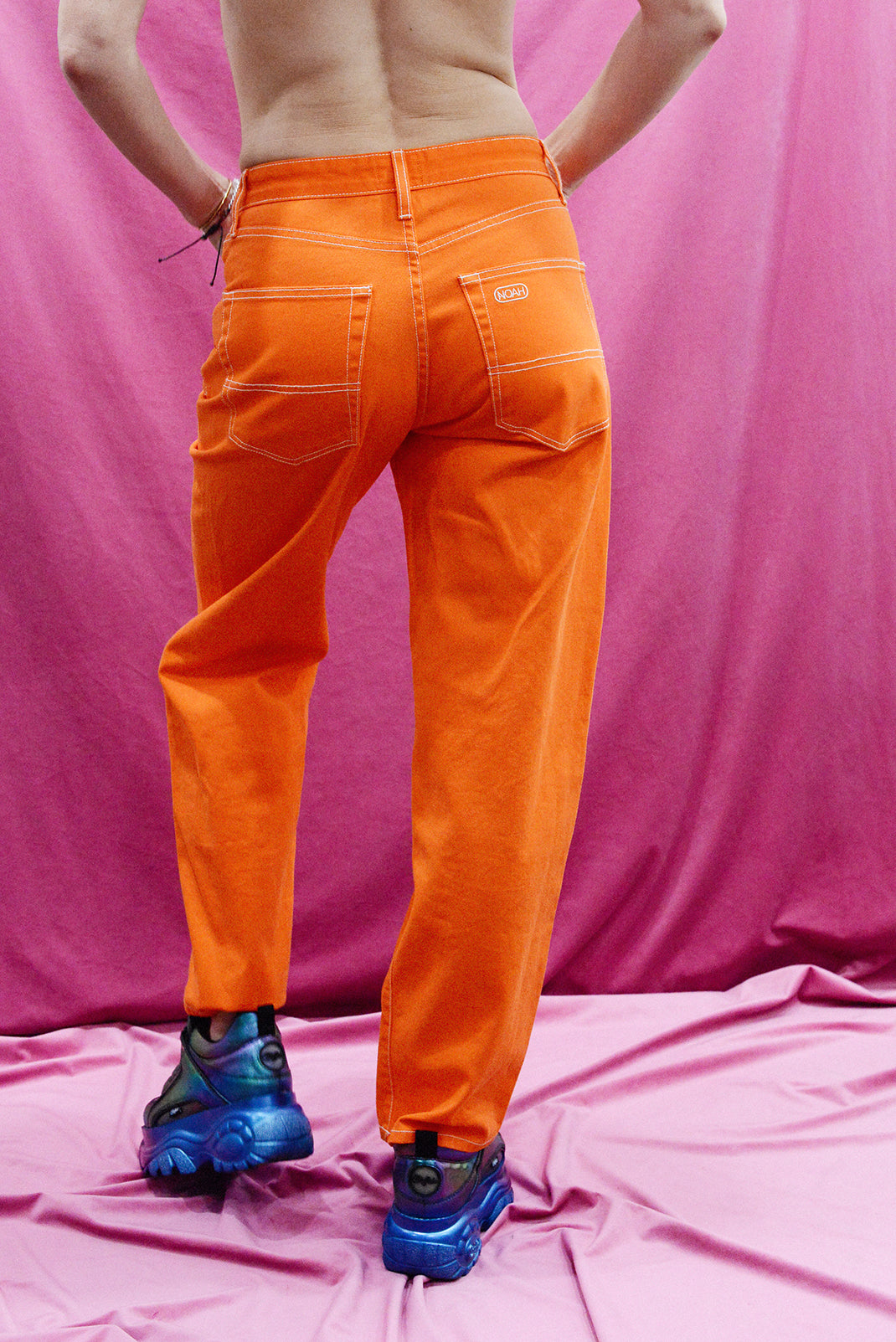 NOAH vibrant orange pants
