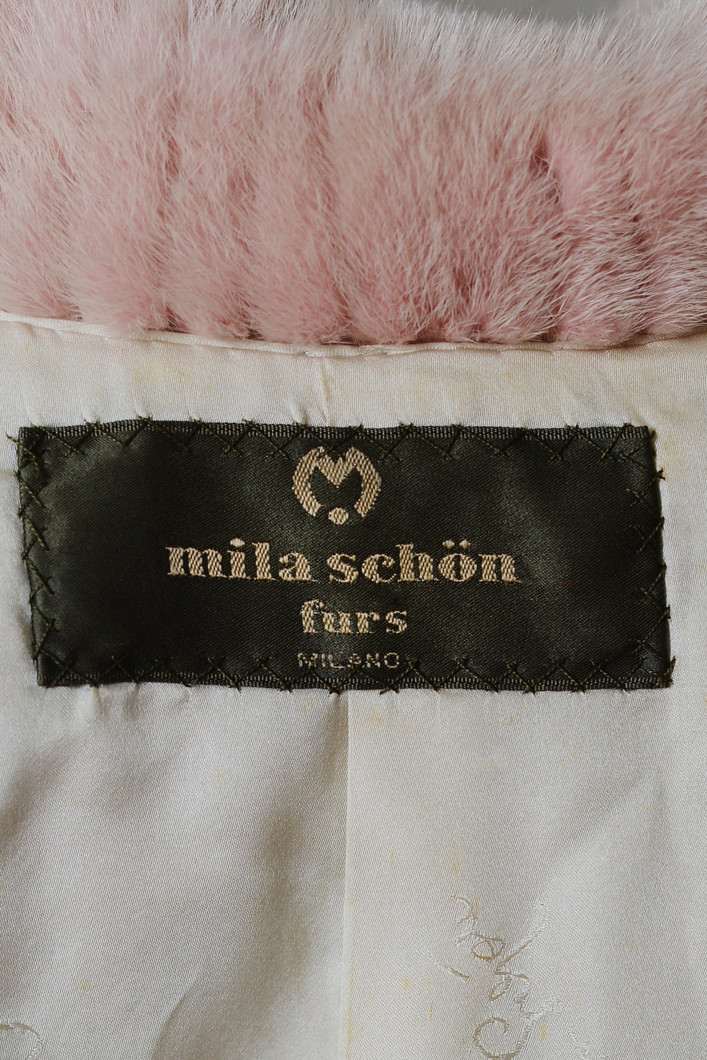 MILA SCHON MILANO real fur