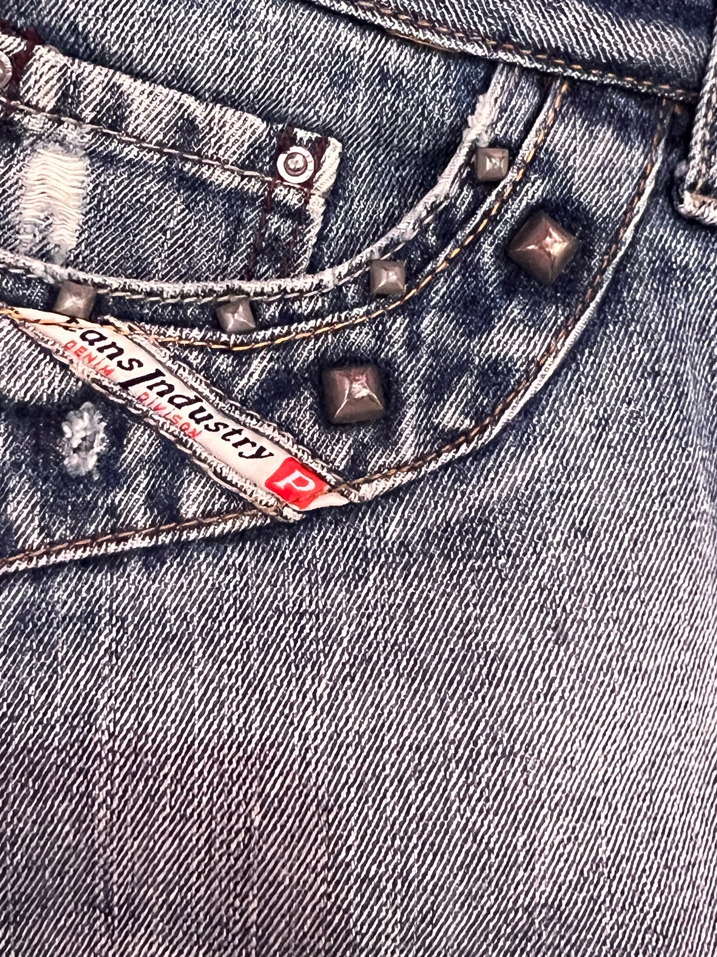 Diesel Mini skirt with studs in size: Small