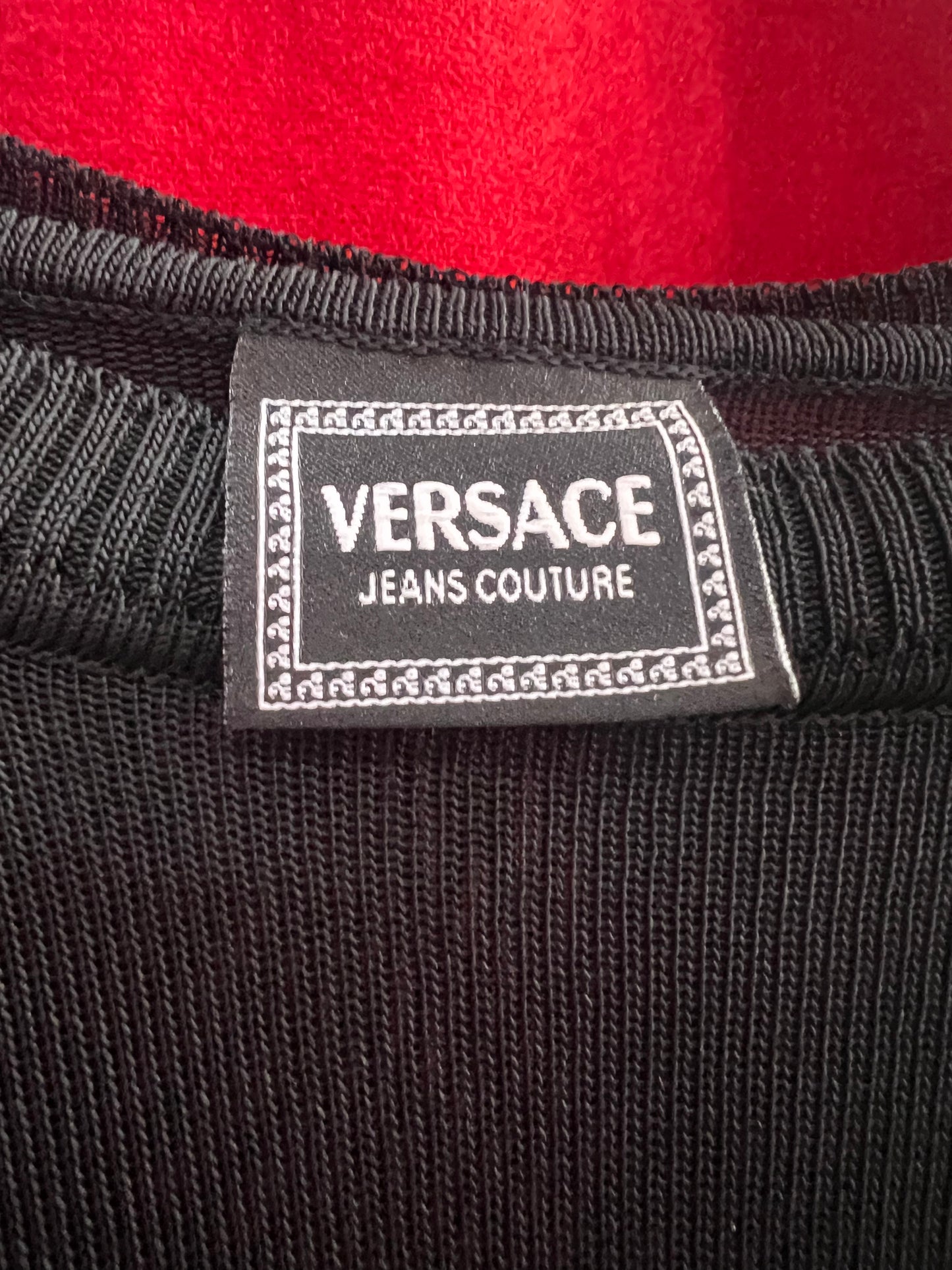 VERSACE JEANS COUTURE see trough top in Size: Medium