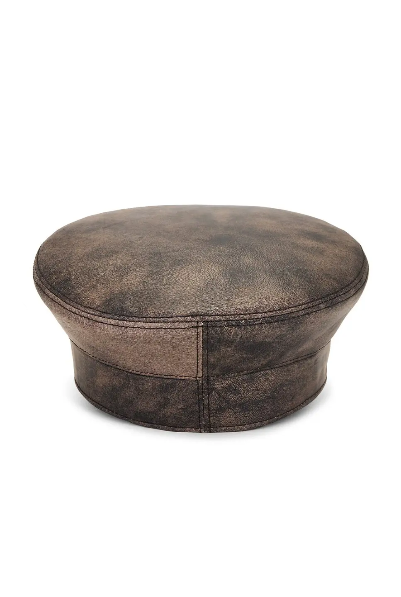 AREA real leather porter hat