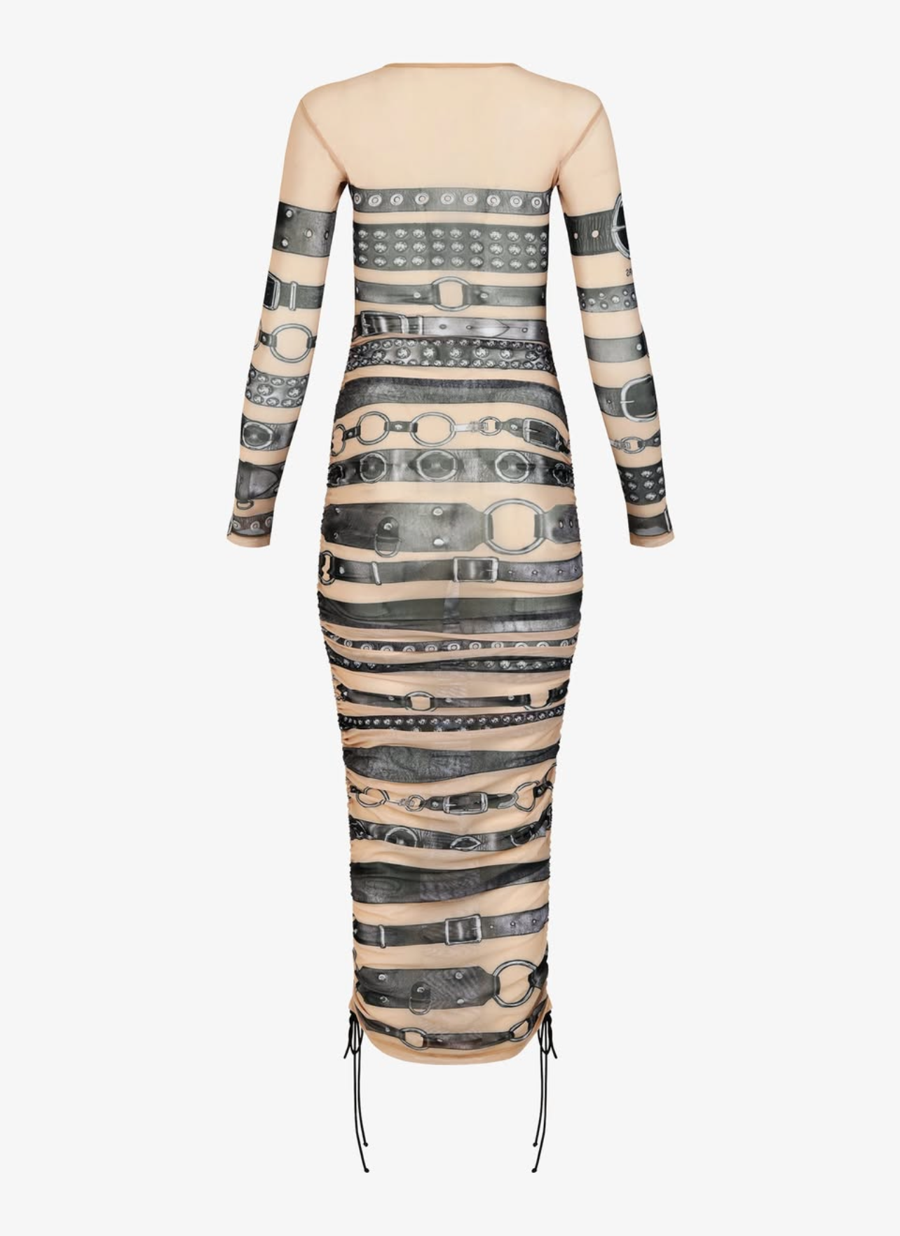 THE BELT MESH DRESS by Zana Bayne