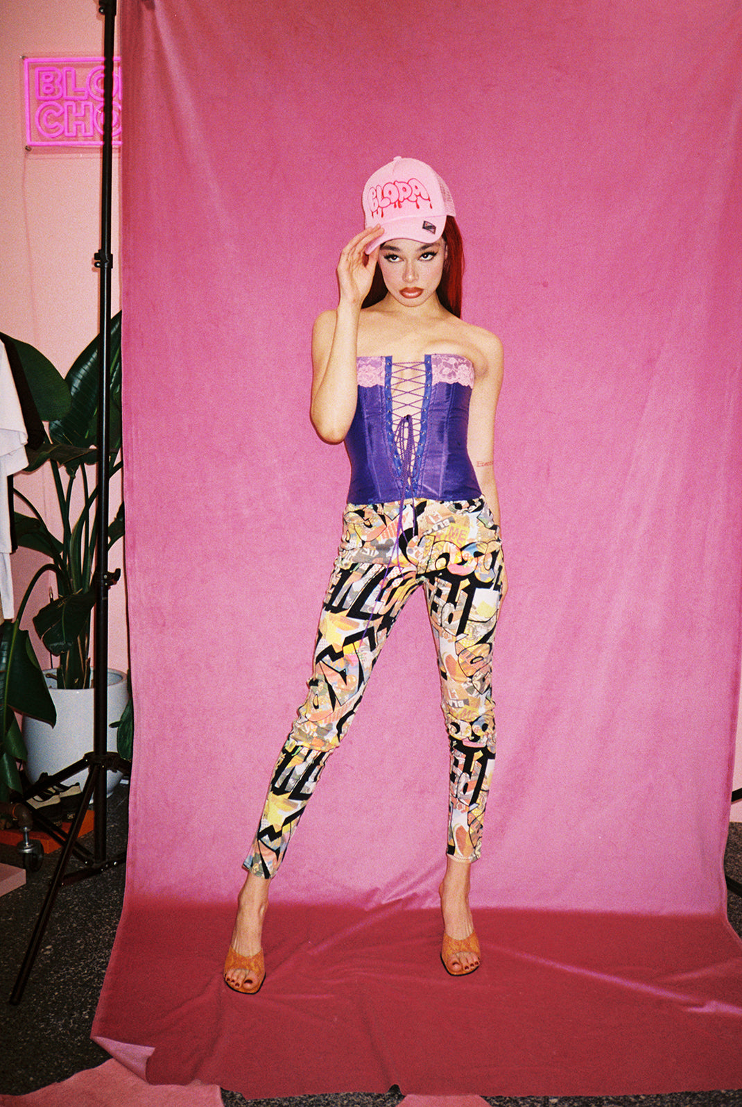 MOSCHINO JEANS Graffiti pants