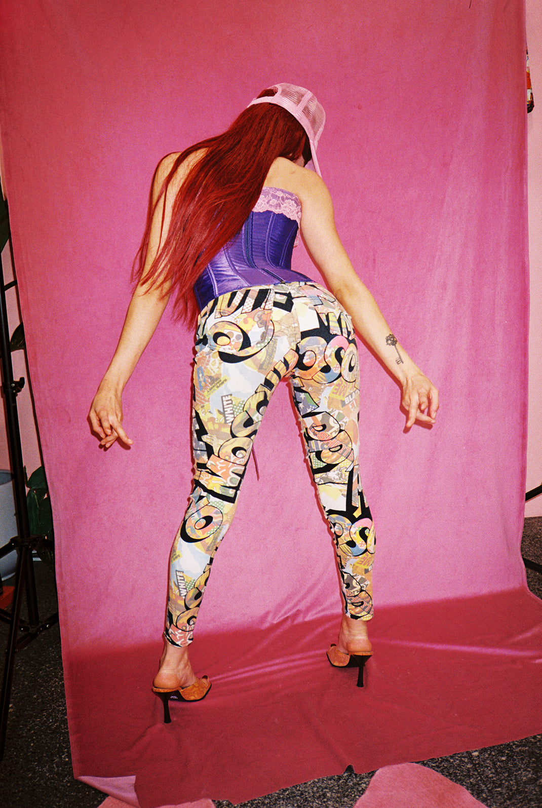 MOSCHINO JEANS Graffiti pants