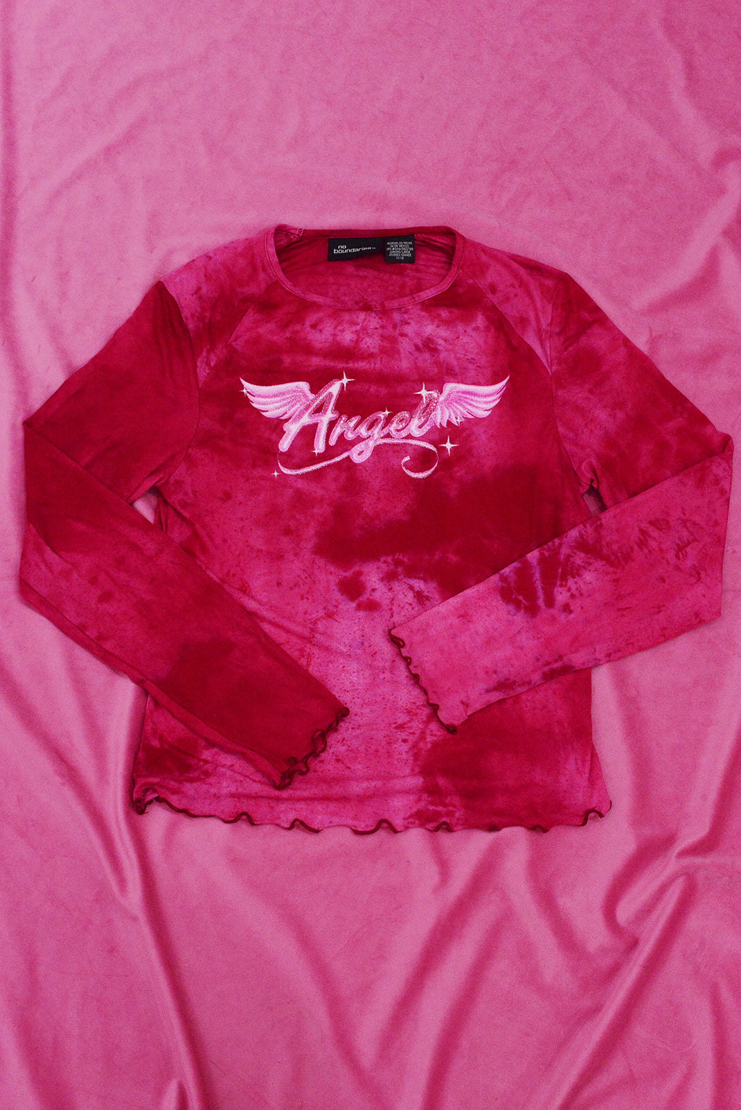 NO BOUNDARIES vintage top