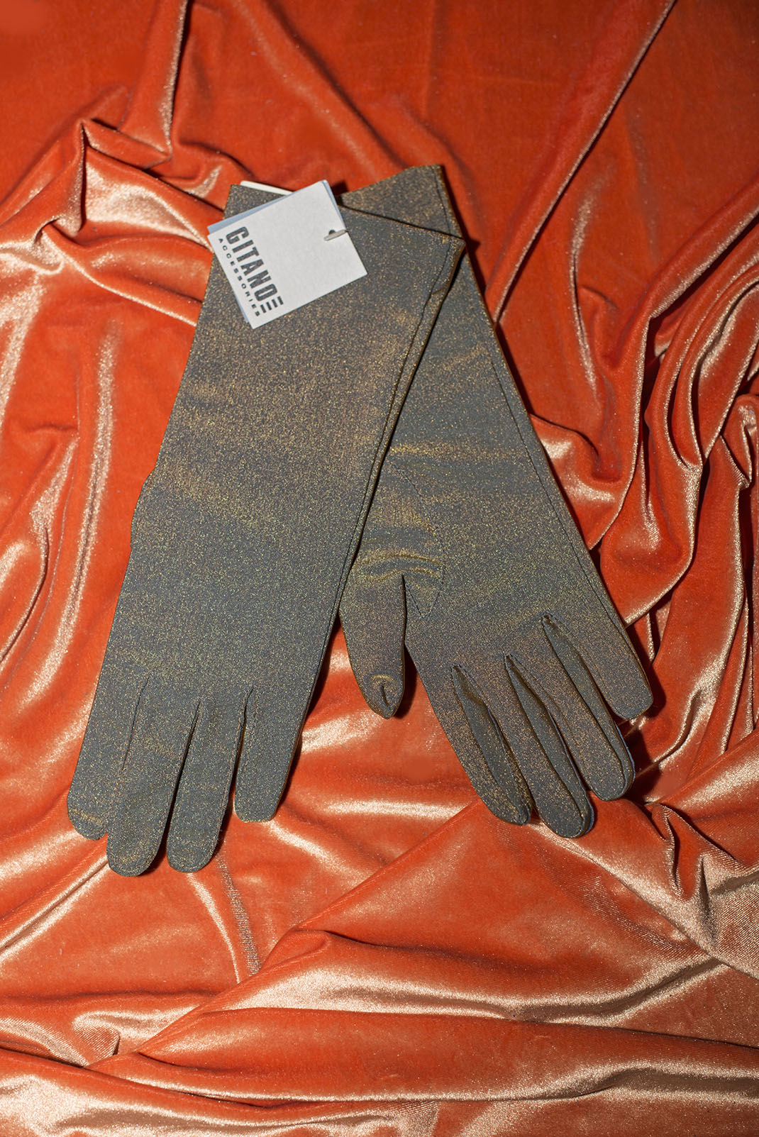 VINTAGE IRIDESCENT GLOVES BY GITTANO