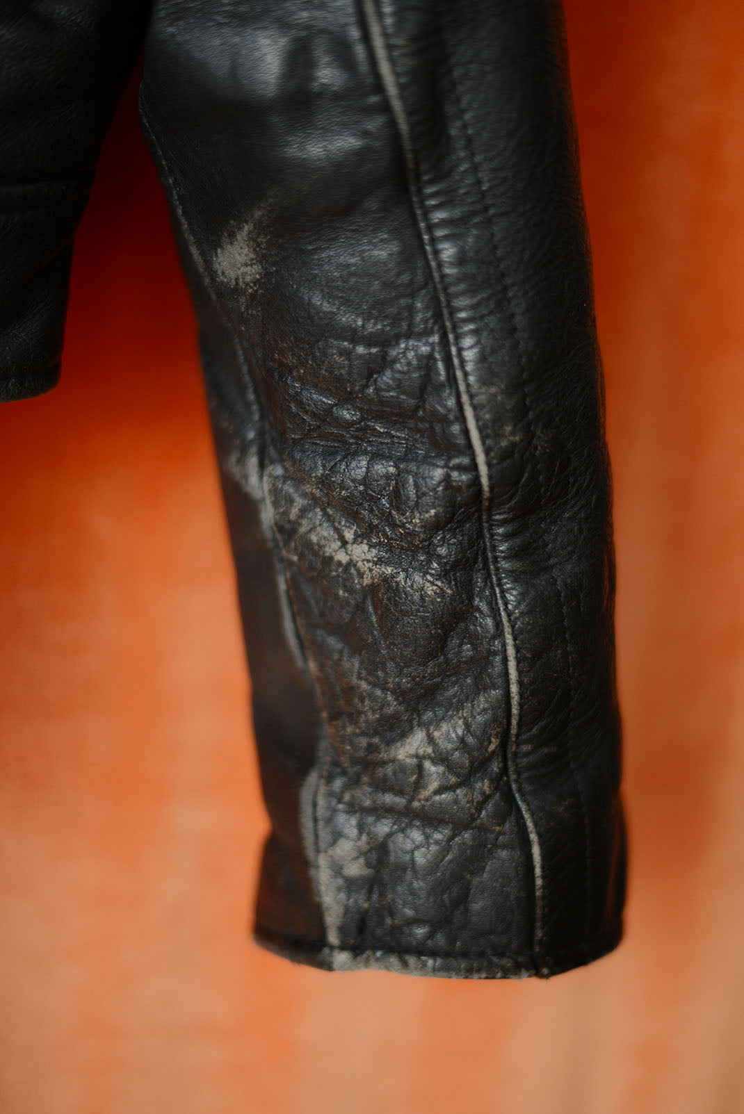 Motorcycle cropped jacket