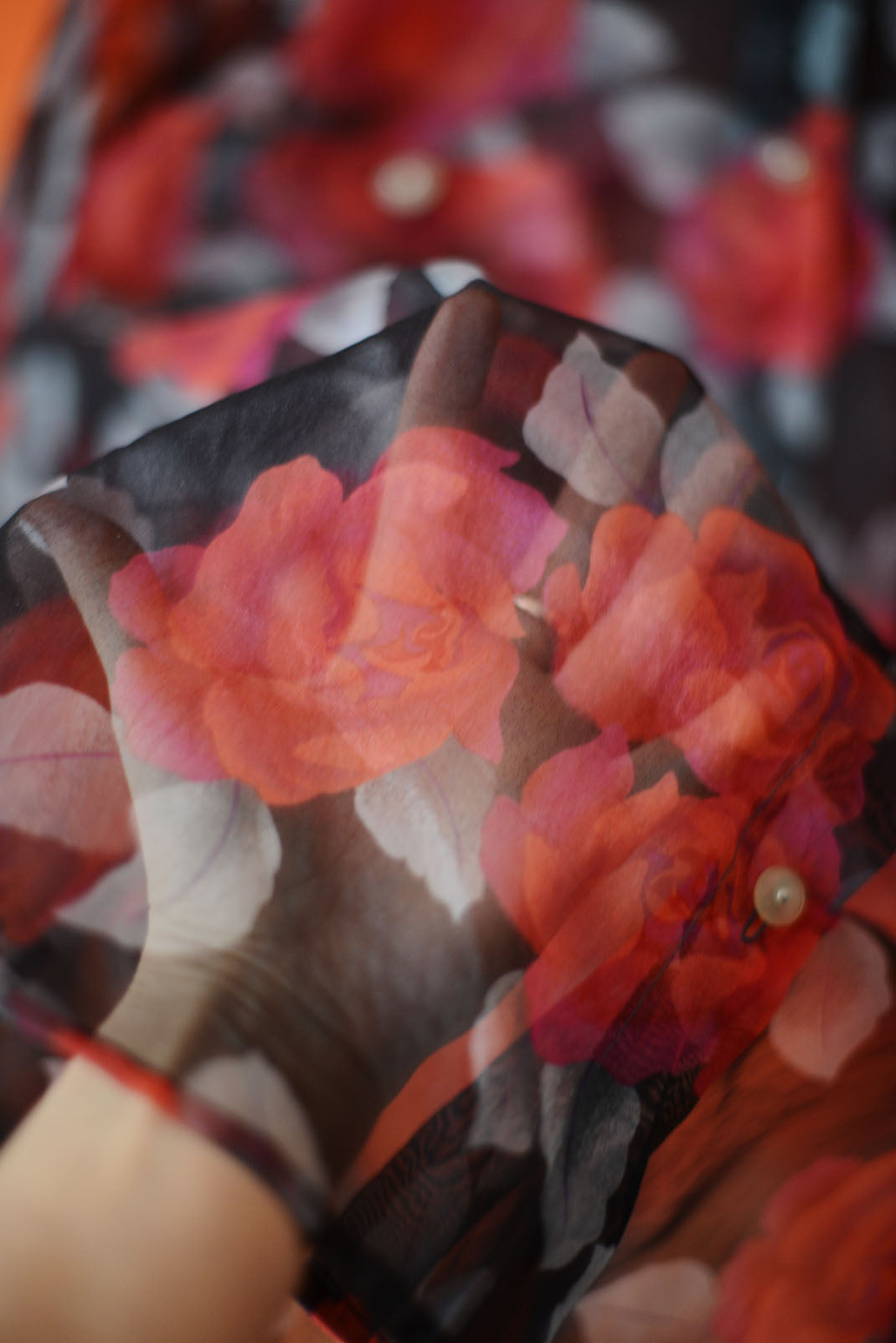 Vintage see through top