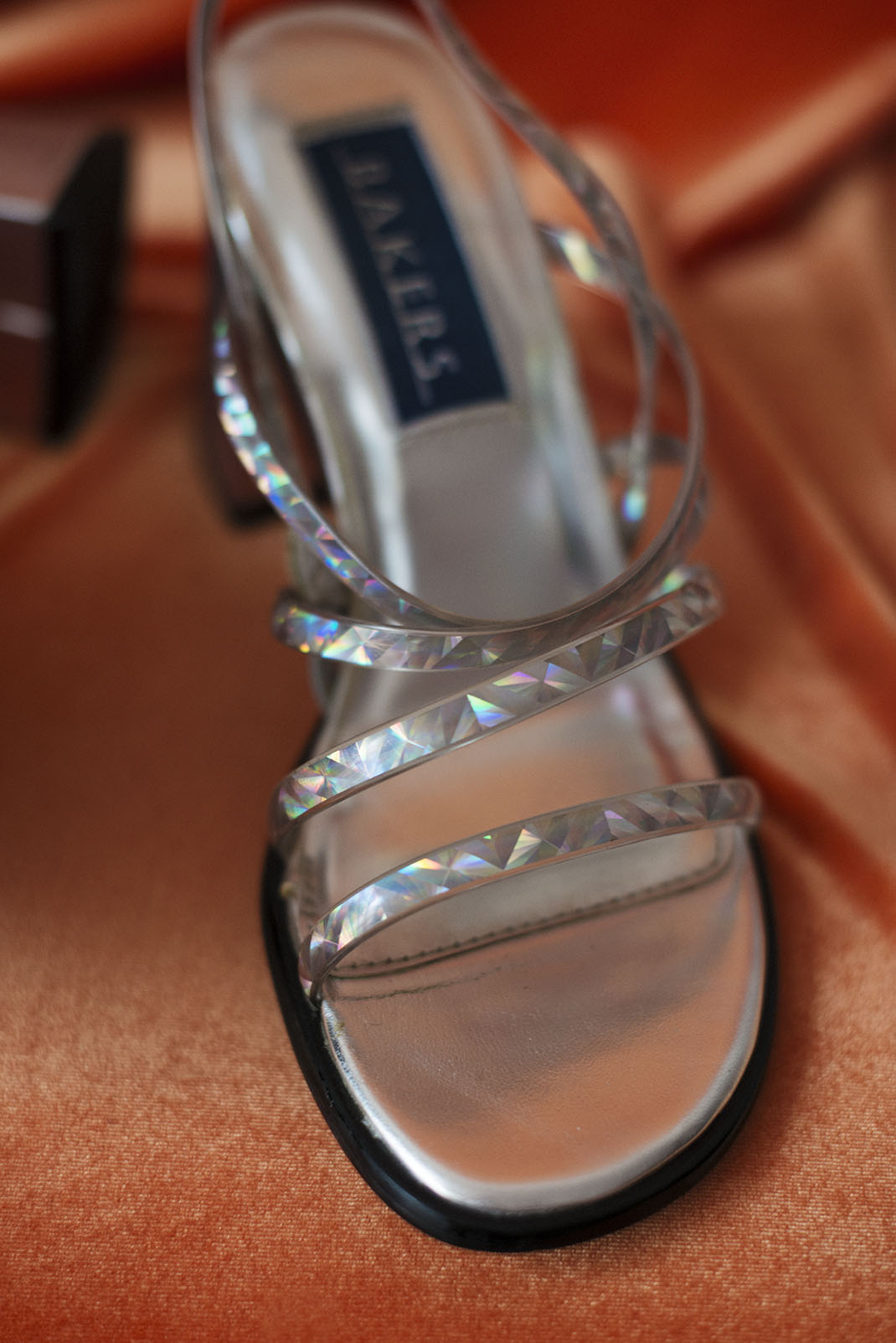 hollogram sandals from '90s