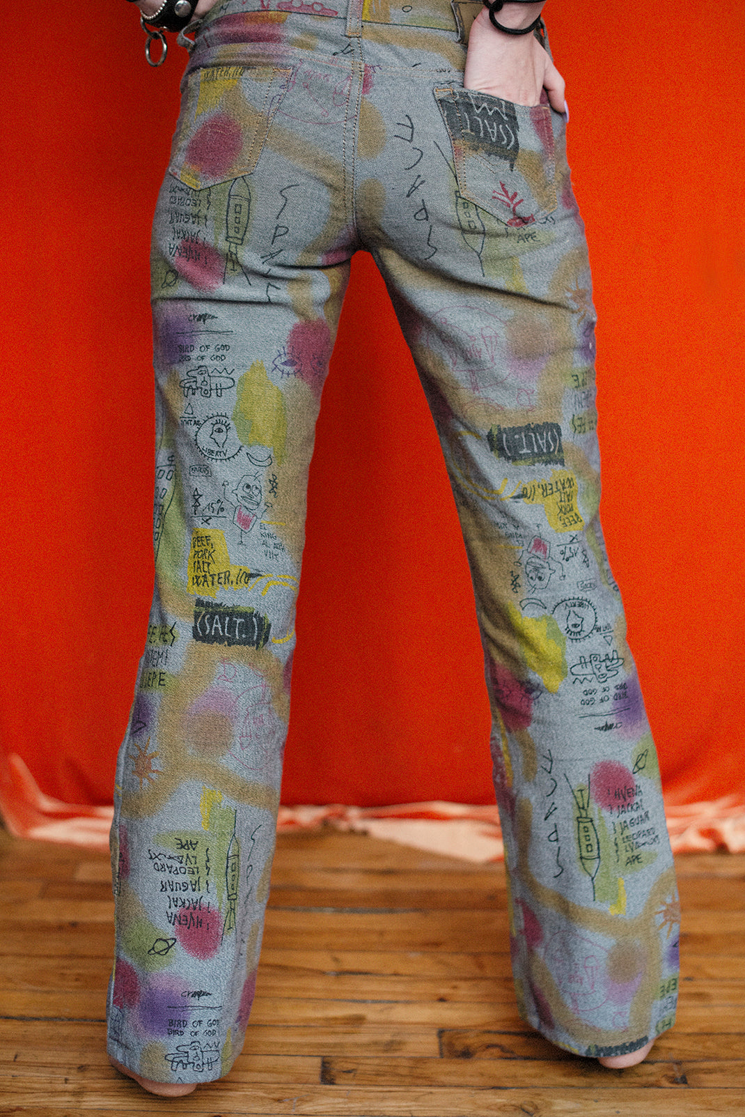 TODD OLDHAM all over graffiti Y2K