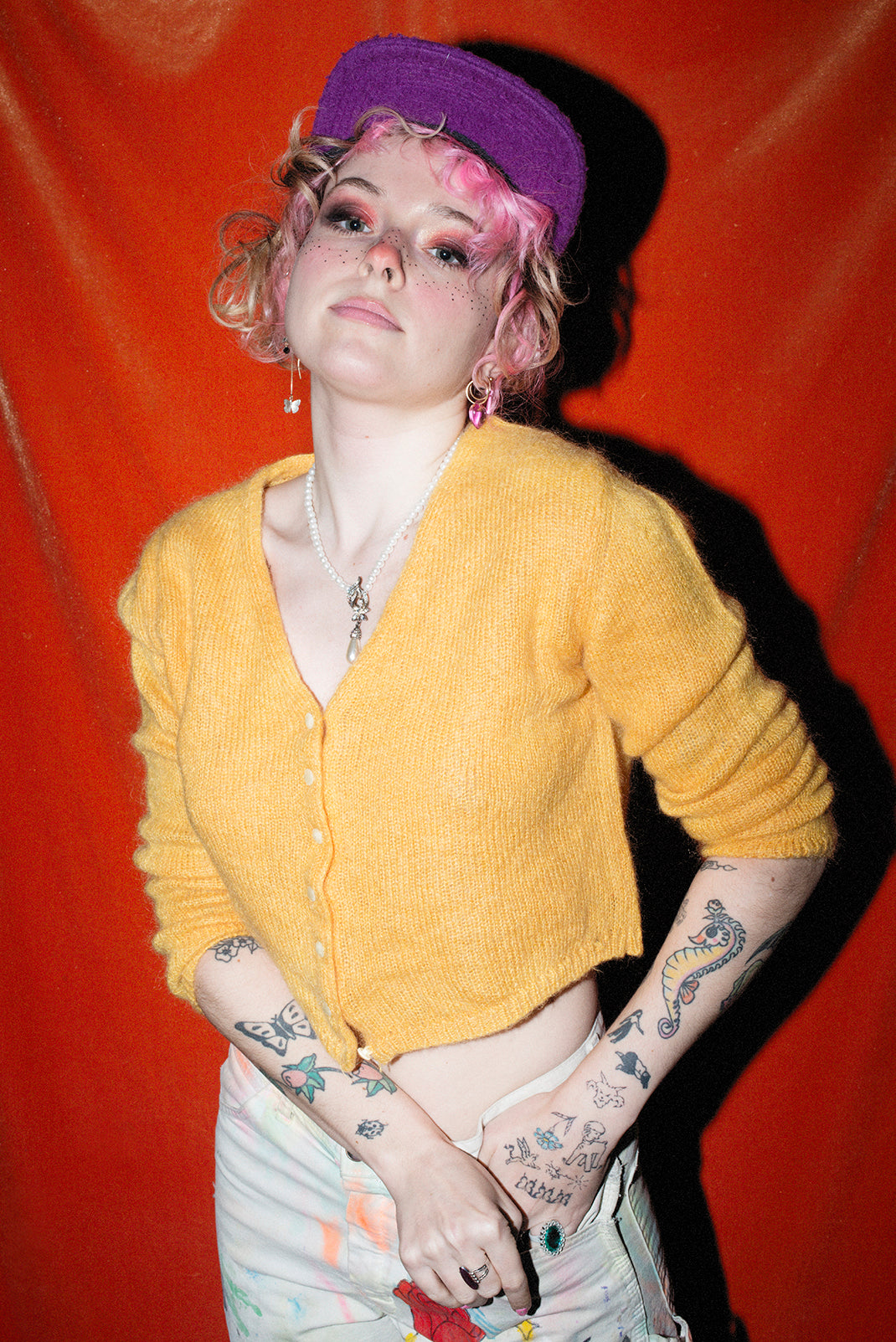 NOAH wool teddy wool hat