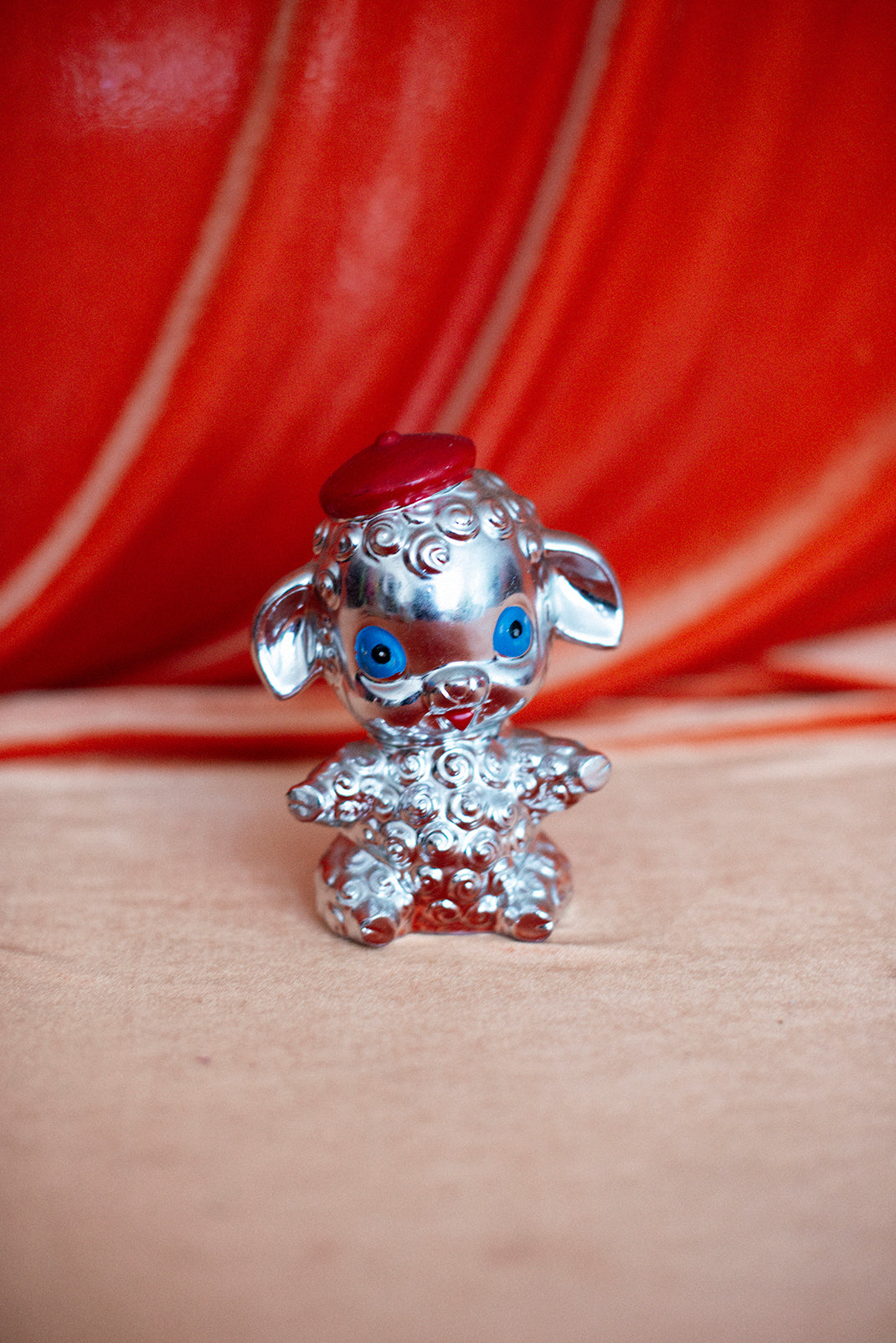 SILVER LI'L LAMB MONEY SAVER - MADE IN JAPAN