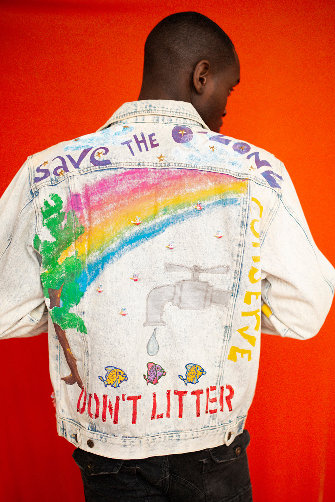 Vintage jacket designed by Curtis Jerome