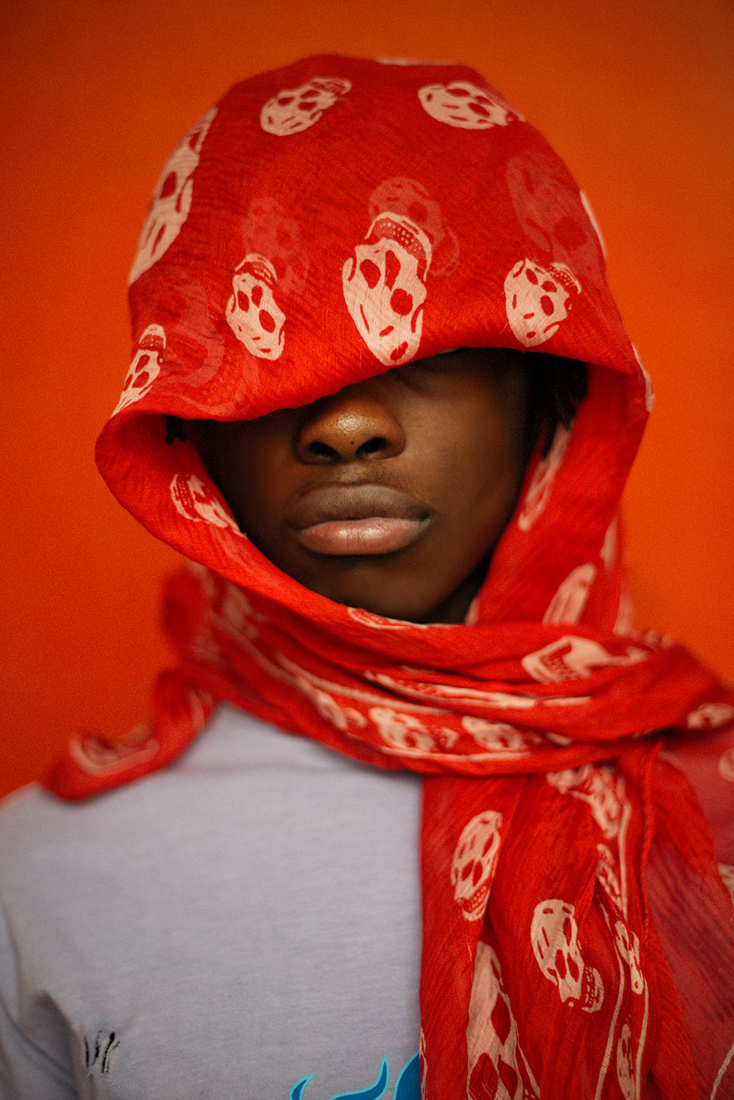 ICONIC ALEXANDER MCQUEEN SKULL SCARF