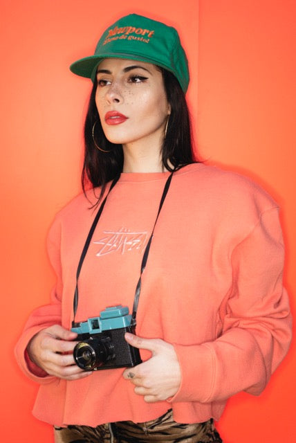 Stussy cropped top