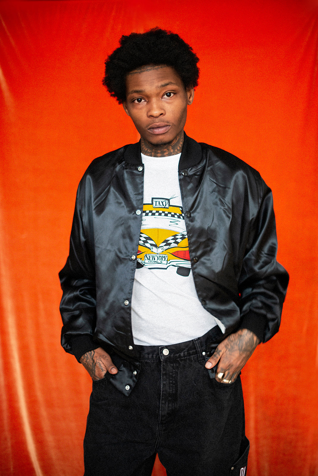 Yellow cab Nyc vintage tee