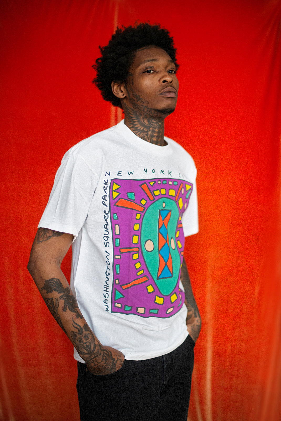 WASHINGTON SQUARE PARK Vintage t-shirt