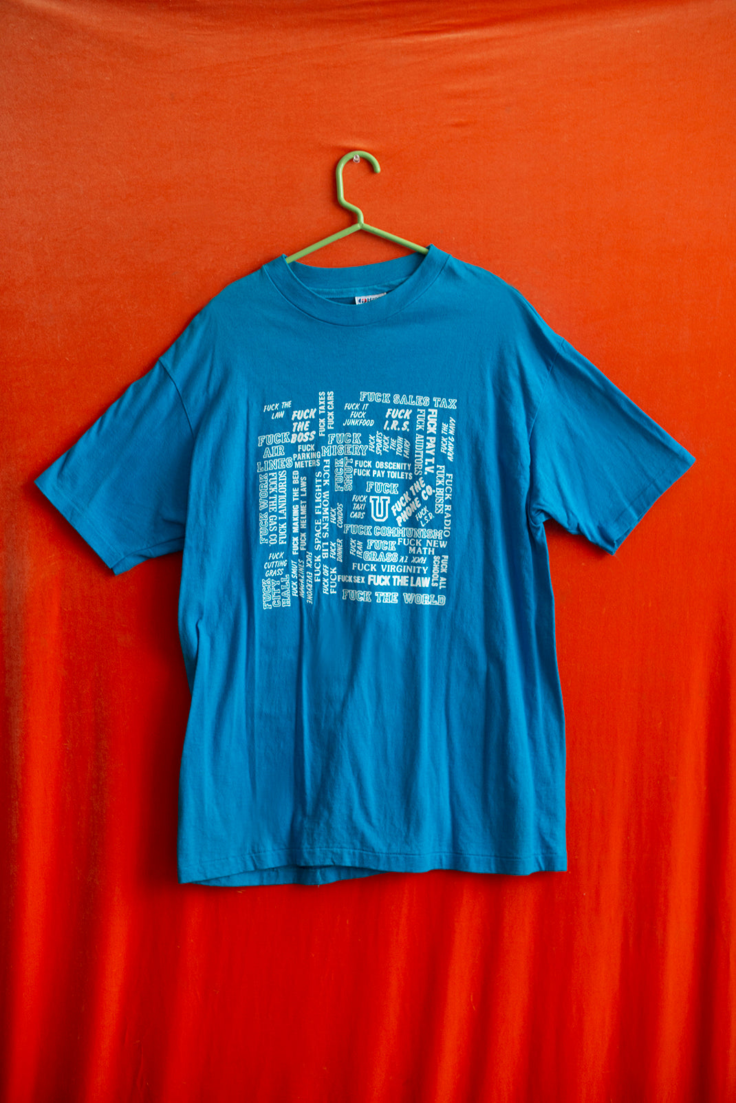 FUCK EVERYTHING VINTAGE TSHIRT