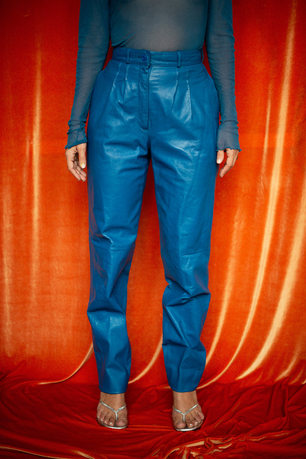 Vintage leather pants