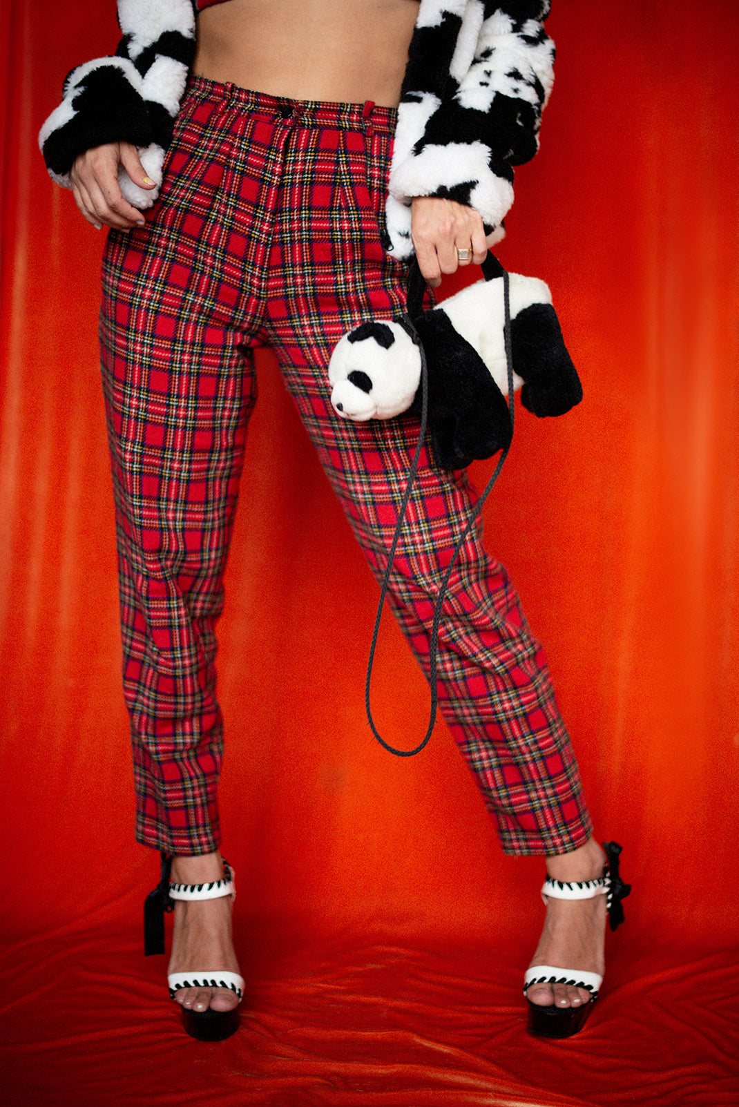 Scottish tartan pants
