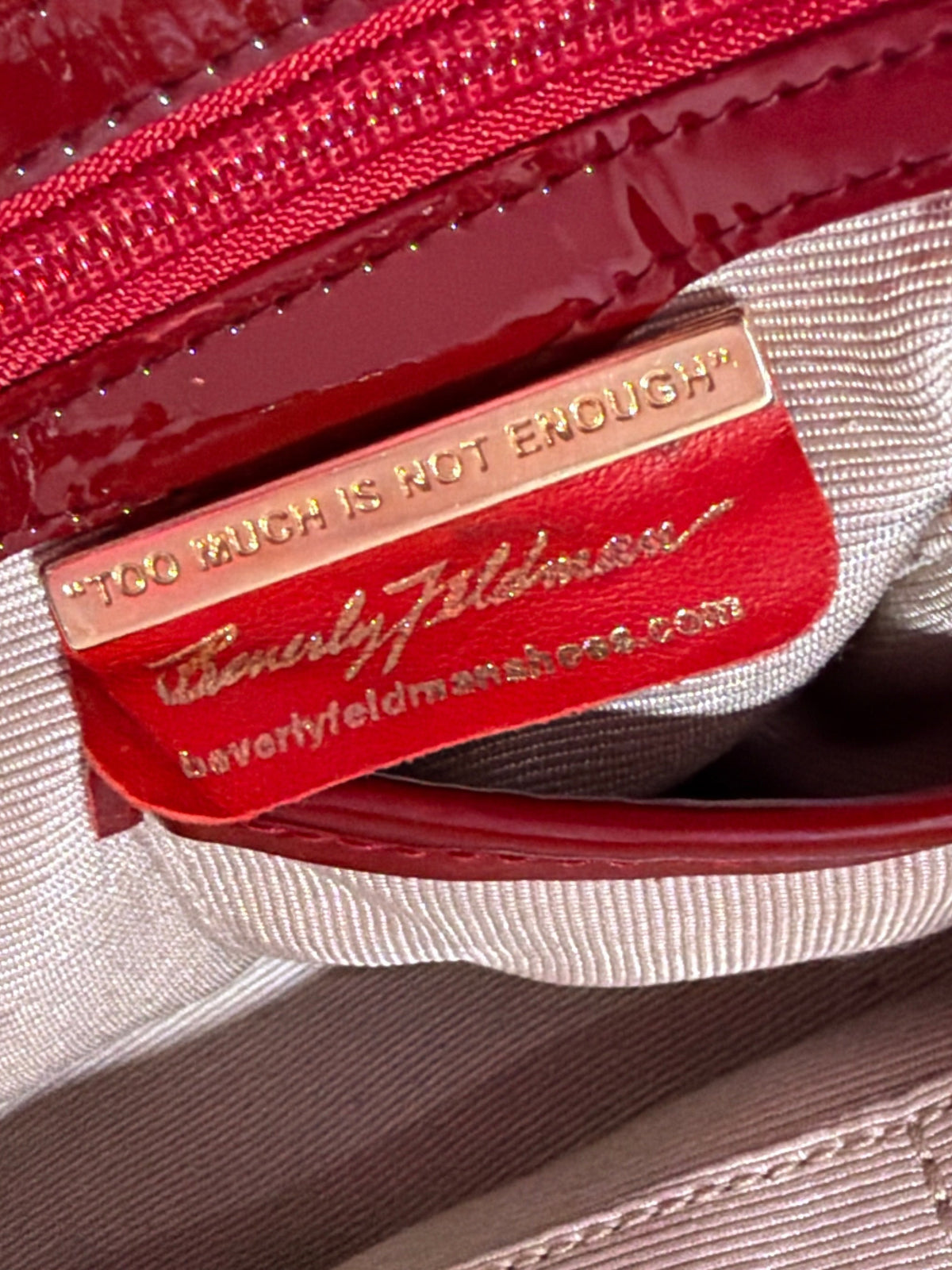 Leather bag by Beverly Feldman