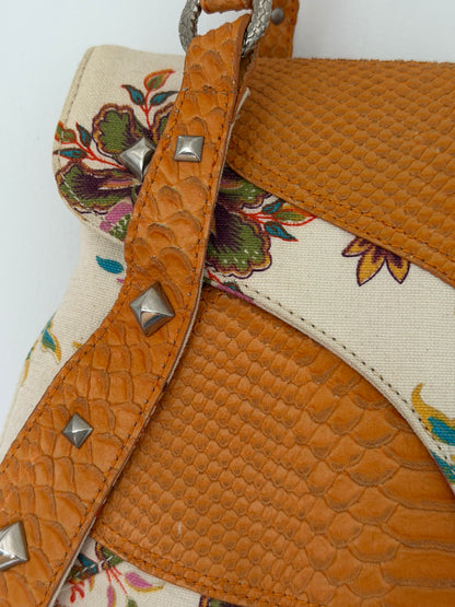Roberto Cavalli freedom canvas bag