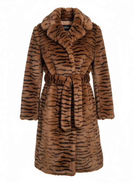 Insane vintage rabbit coat by XOXO