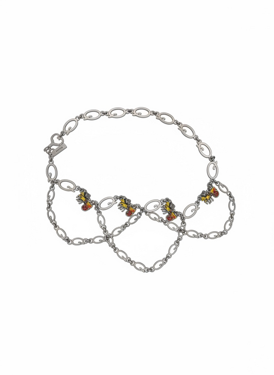 SAVE THE QUEEN rare vintage belt in size Small