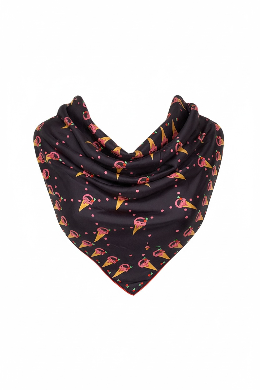 GUCCI silk scarf