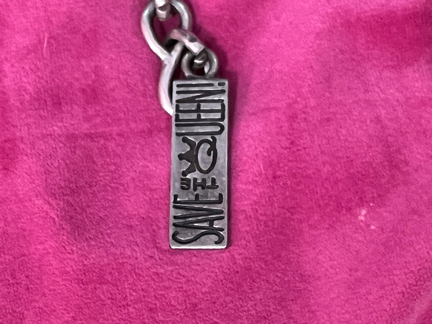 SAVE THE QUEEN rare vintage belt in size Small