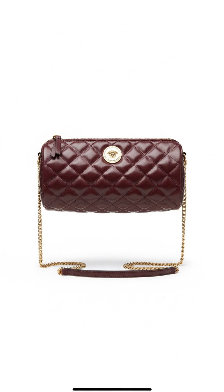 Versace lamb leather bag