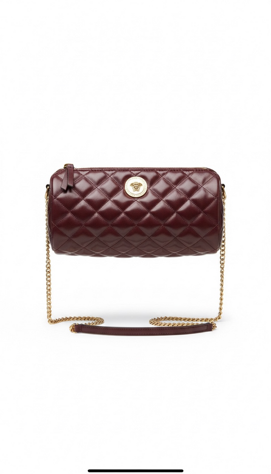 Versace lamb leather bag