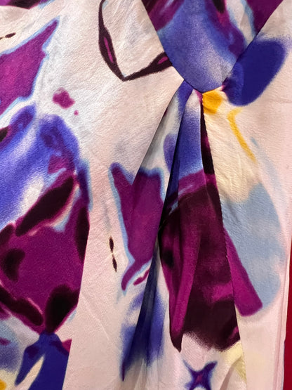MUGLER rare Y2K silk dress in size Small