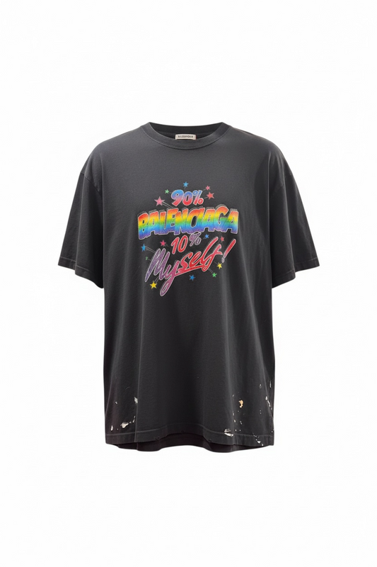Balenciaga oversized distressed tshirt