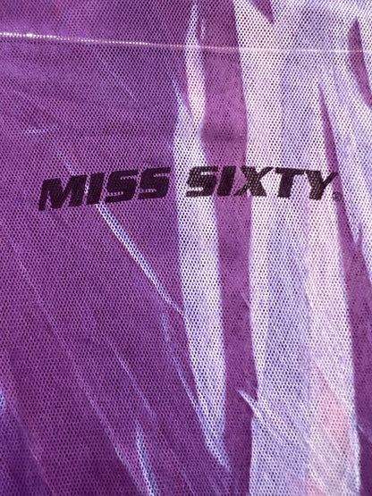 MISS SIXTY rare mesh top in size Small