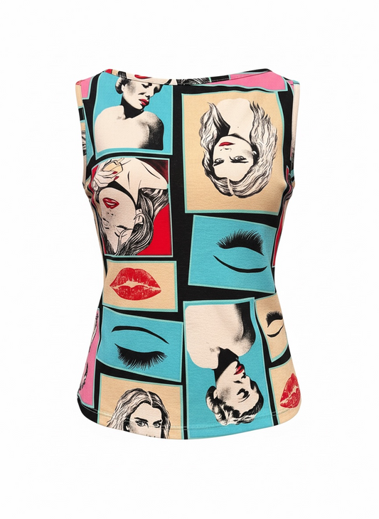 ITALIAN Y2K tank top