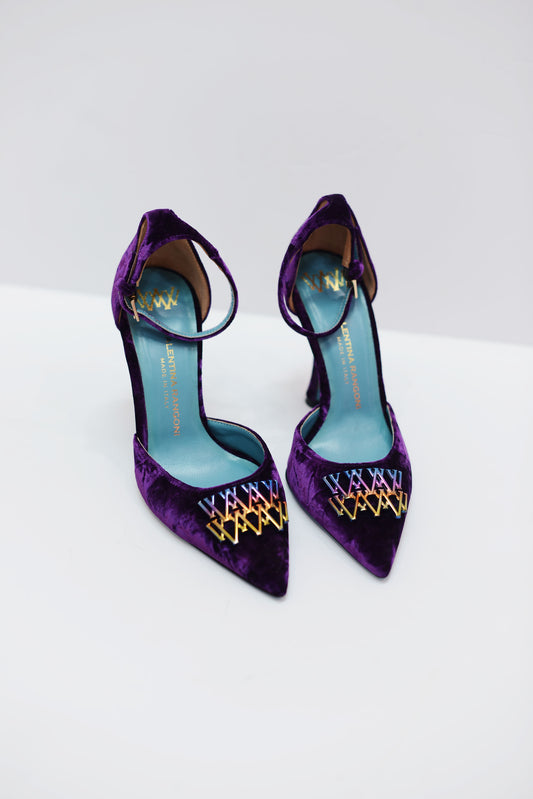 VELVET PUMPS by Valentina Rangoni