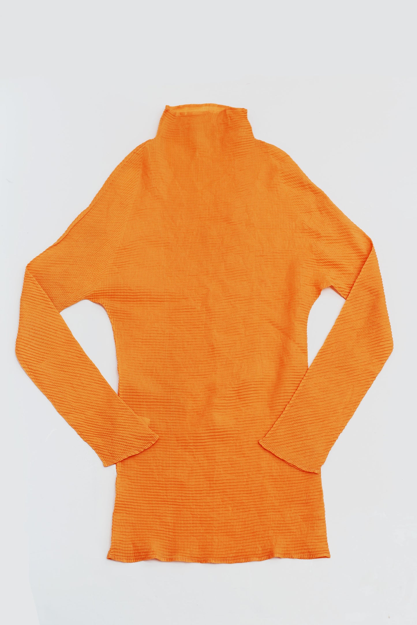 Issey Miyake tumeric  mini dress