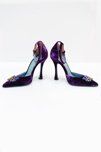 VELVET PUMPS by Valentina Rangoni