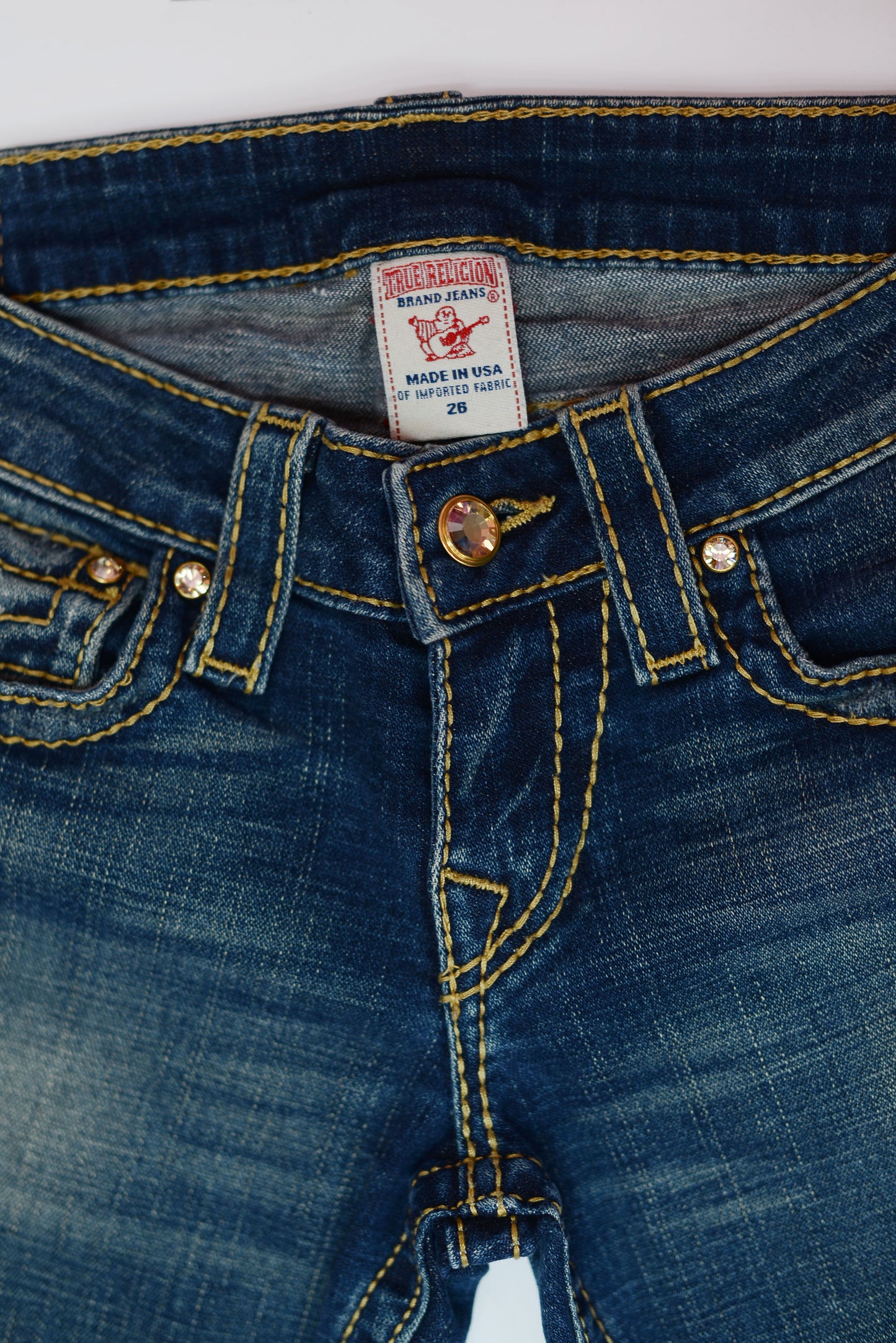 True Religion MADE IN USA flare jeans