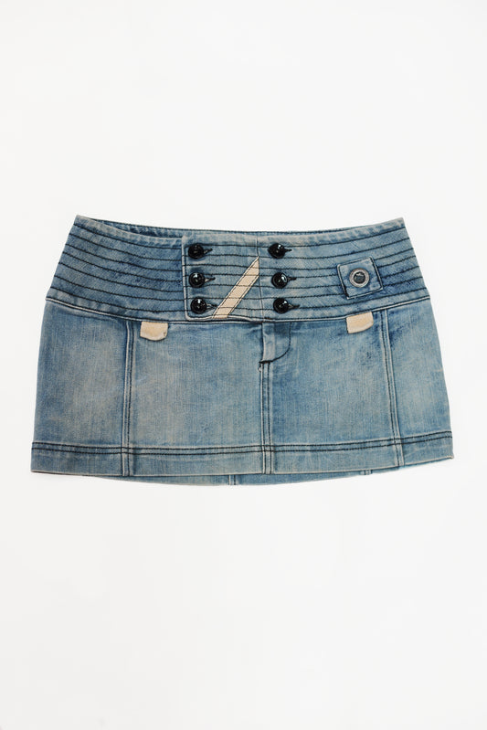 Diesel micro jeans skirt Size Medium